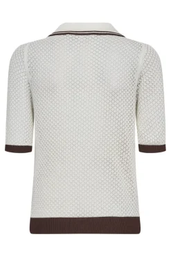 Luecc Pointelle Ss Cardigan 42028