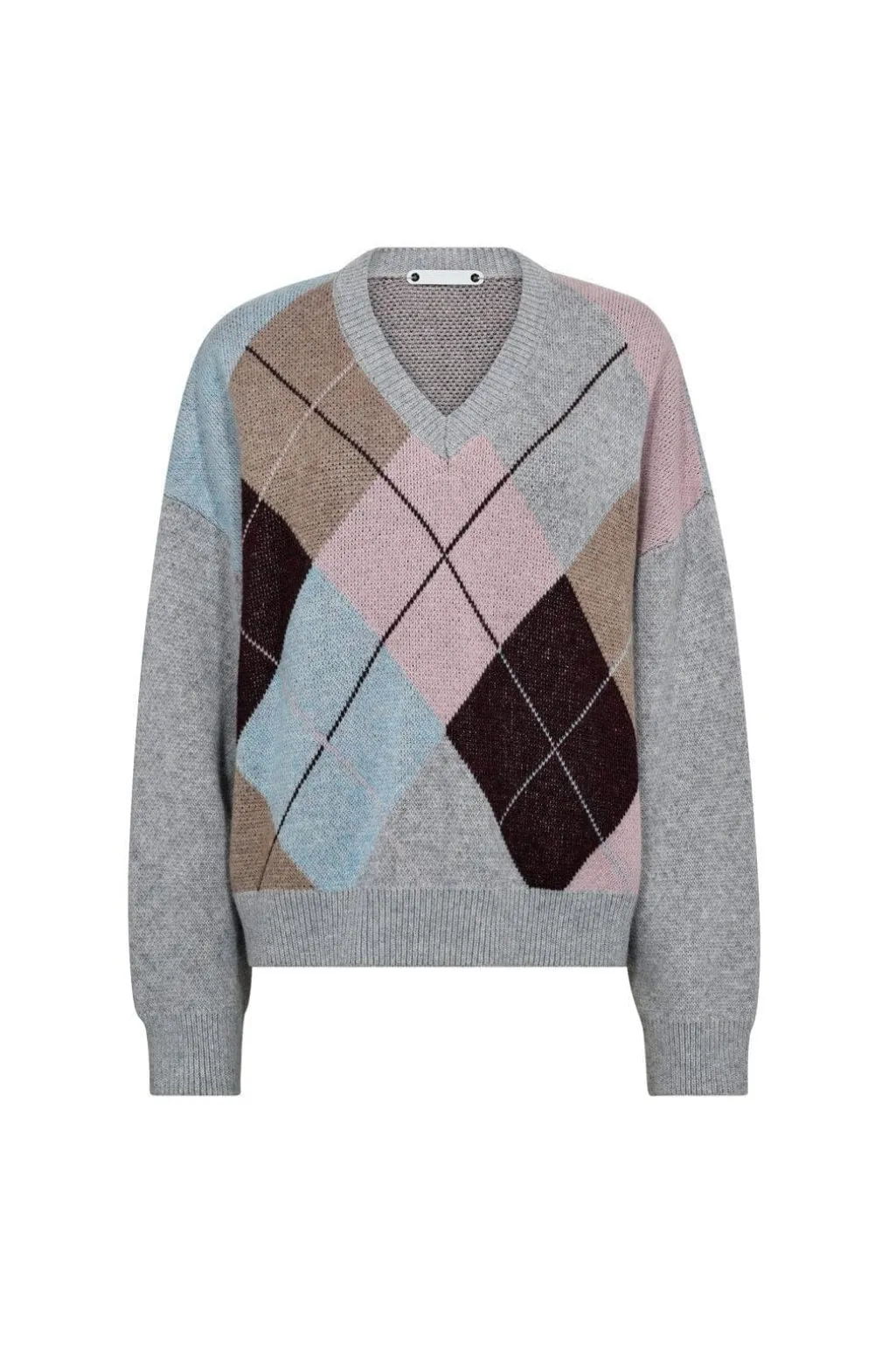 Majacc Check V-Knit 32218