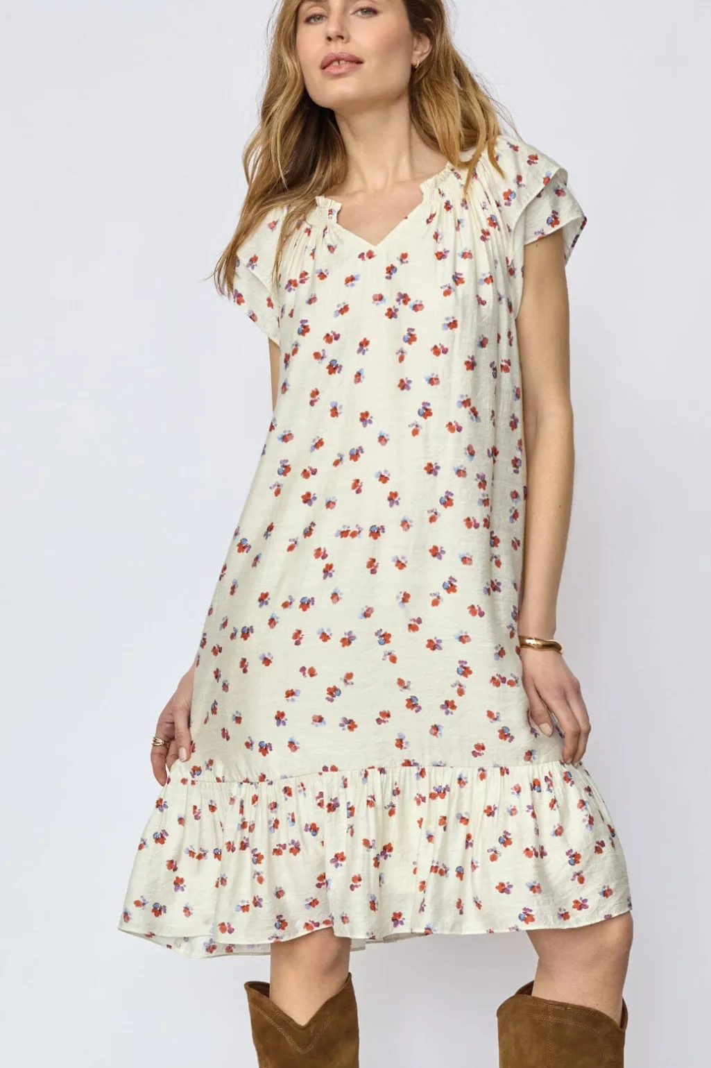 Mariscc Sunrise Crop Dress 46117