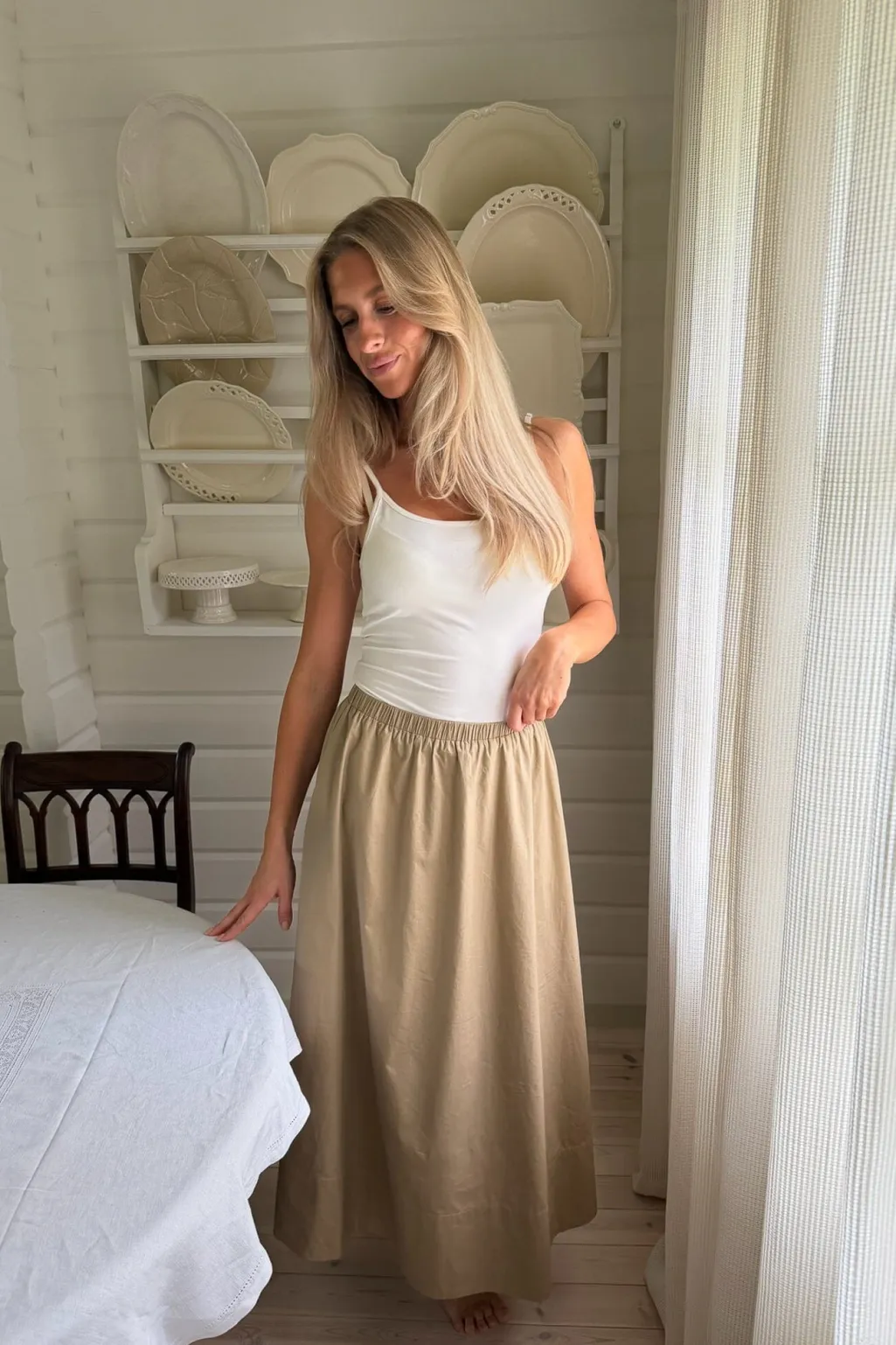 Milleic Long Skirt A25242