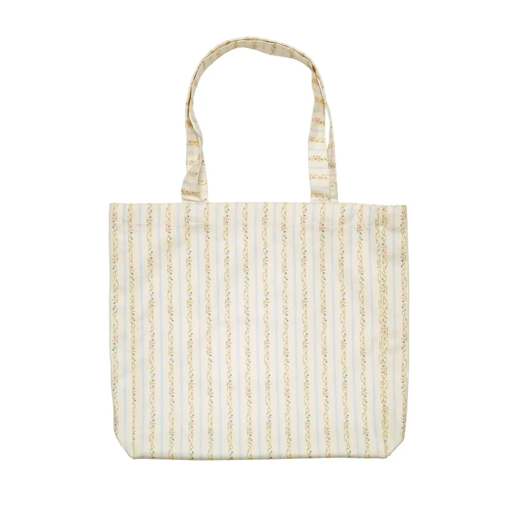 Mscanvas Totebag Summer Stripes Blue