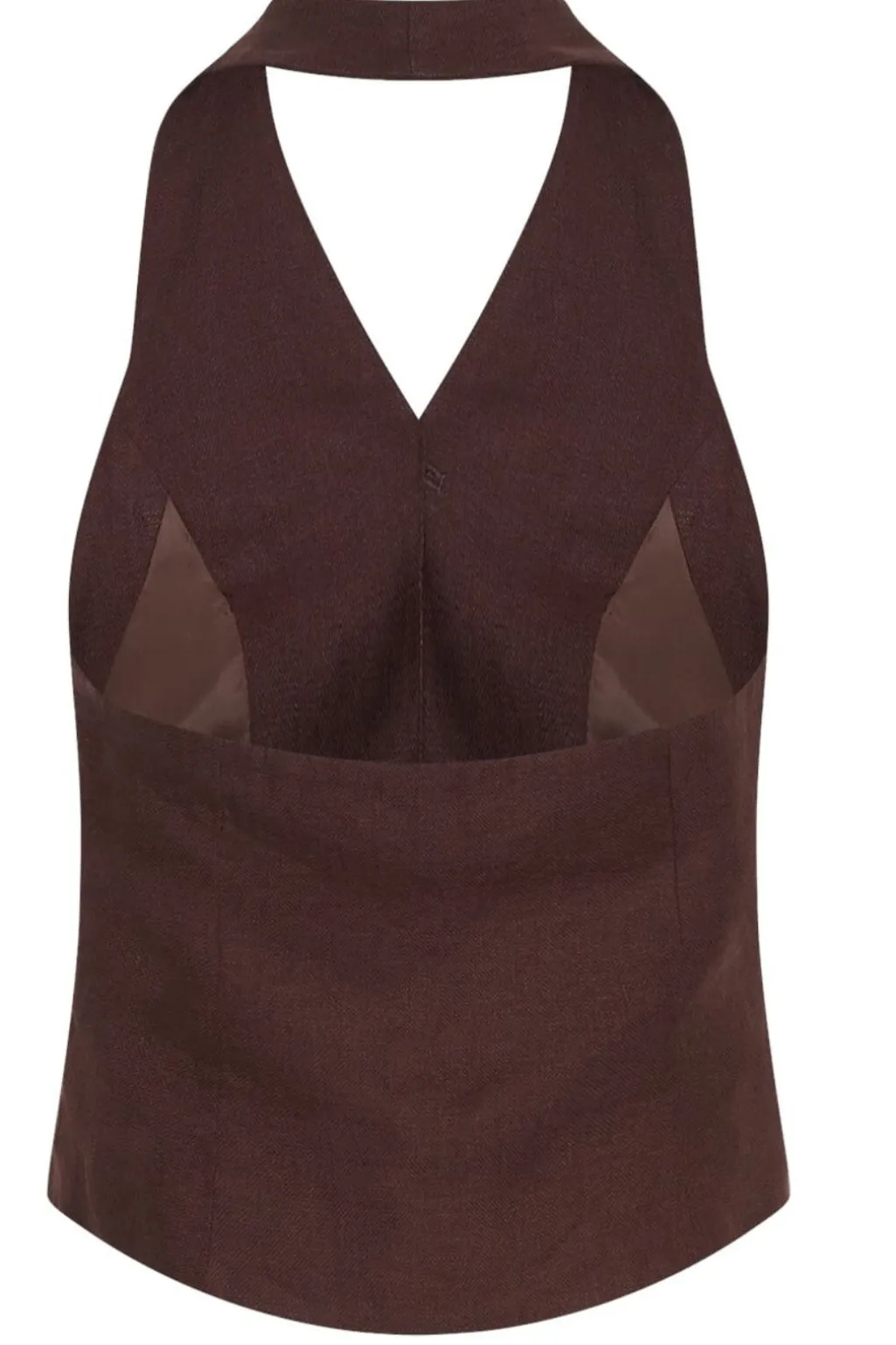 Mschnaira Claritta Halterneck Waistcoat 19056