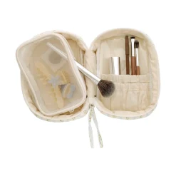 Msdreams Makeup Bag Summer Stripes Blue