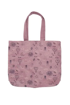 Msmagic Corduroy Totebag Purple Theatre Magic