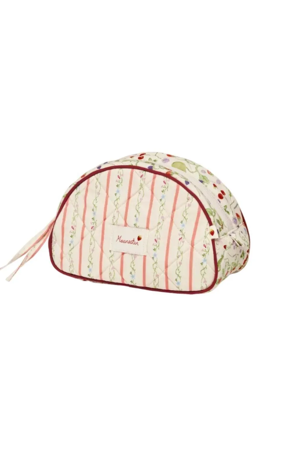 Msmakeup Bag Medium Summer Stripes Peach