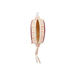 Msrui Keychain Bag Summer Stripes Peach