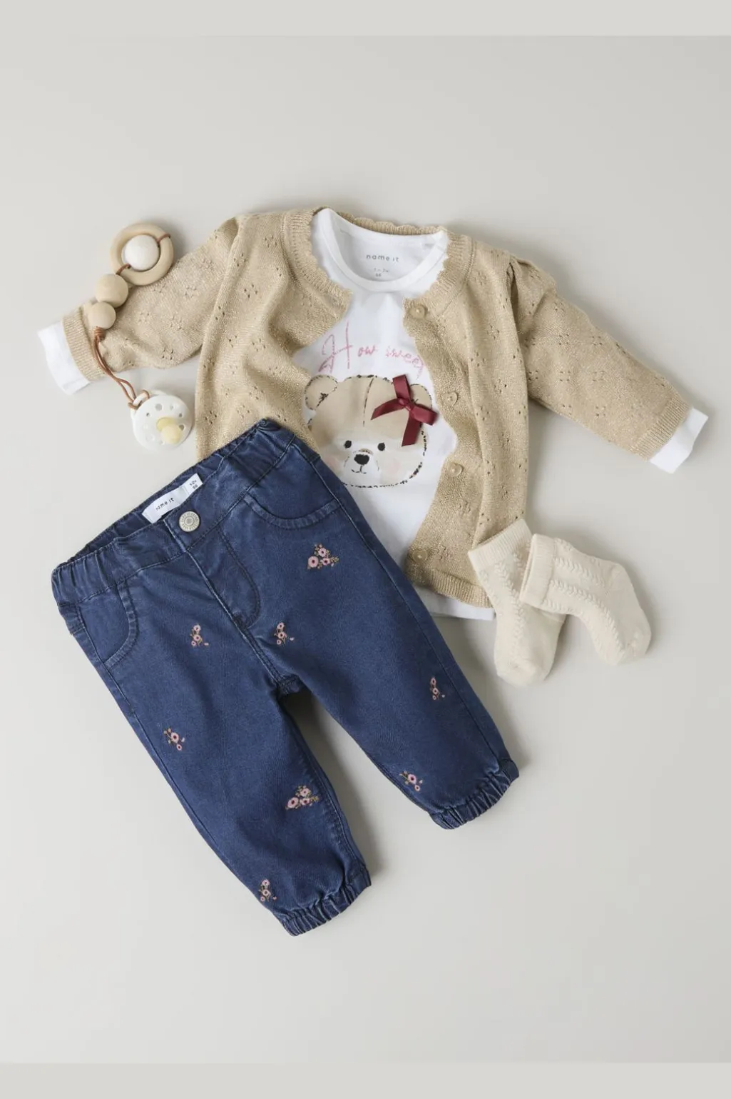 Nbfrolia Ls Knit Card