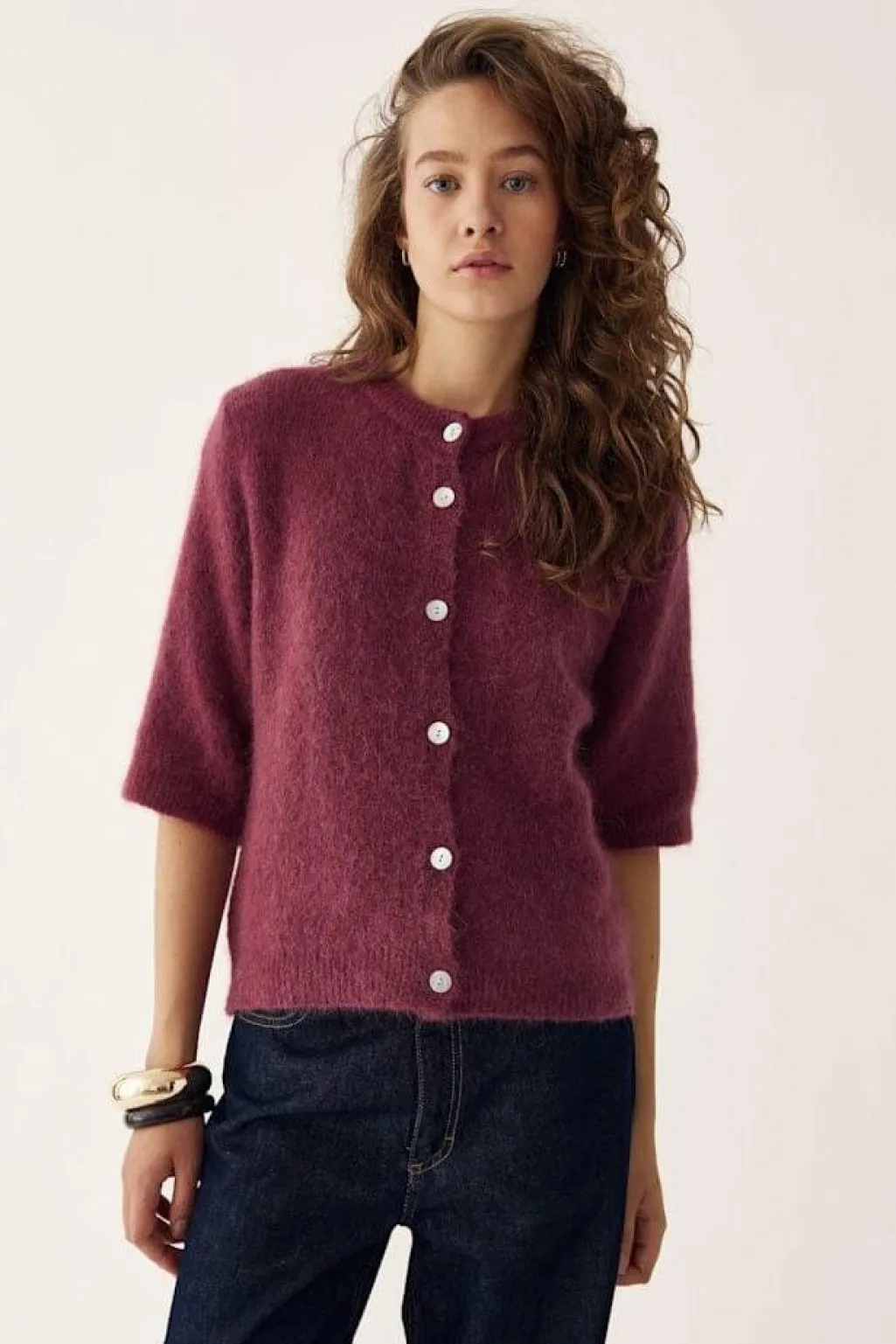 Nlkae Ss Knit Cardigan 12940086
