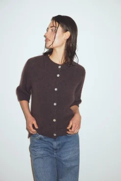 Nlkae Ss Knit Cardigan 12940086