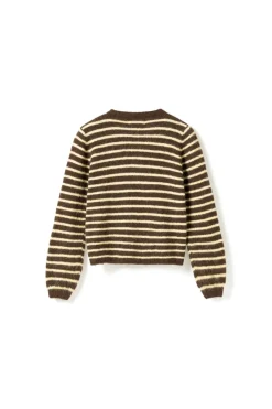 Nln-Mertice Knit Cardigan 16570002