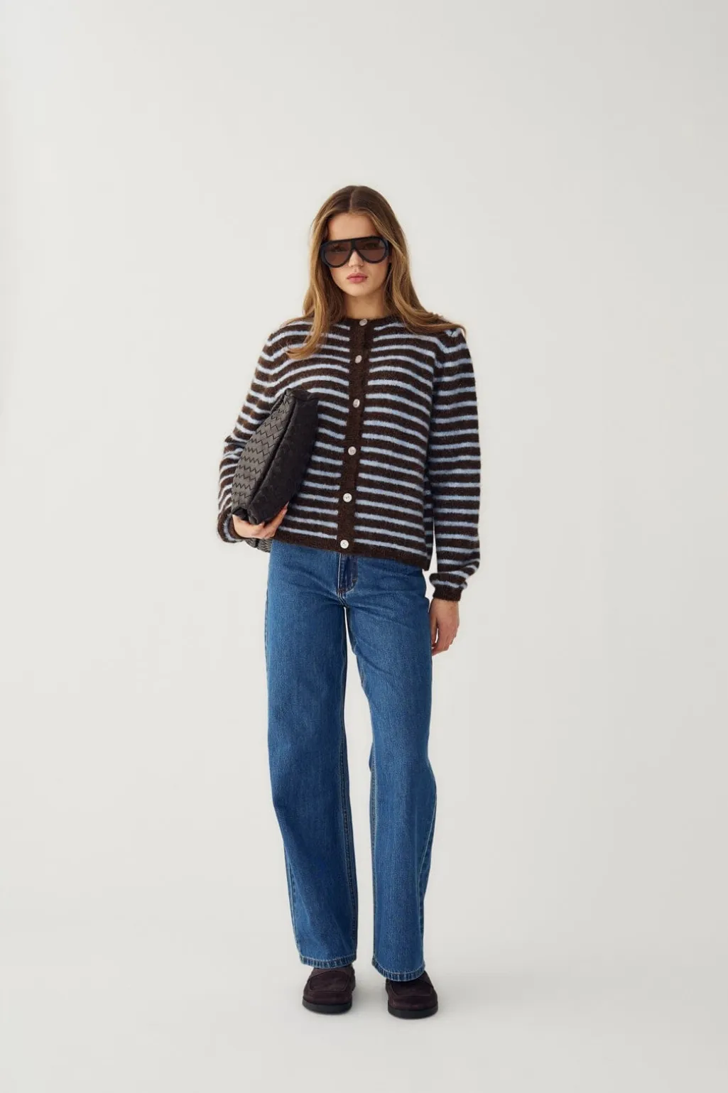 Nln-Mertice Knit Cardigan 16570002