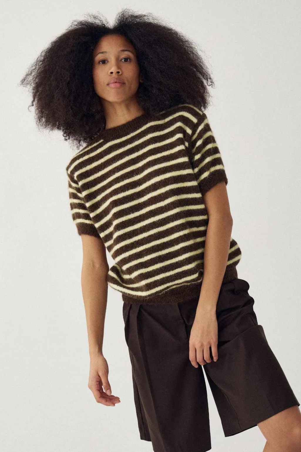 Nln-Monikah Ss Knit 16570003