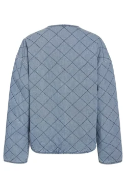 Nmcleo Quilted Denim Jacket