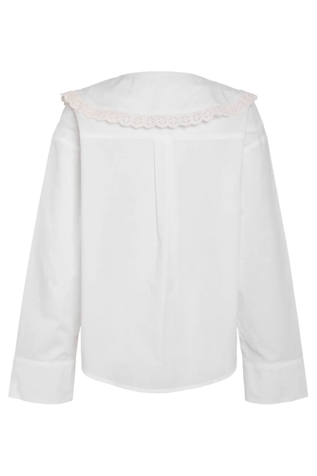 Nmeliza L/S Embr Collar Shirt