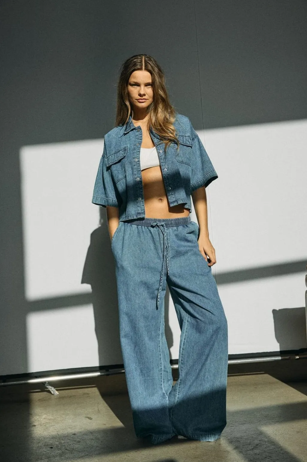 Nmenza S/S Reg Crop Shirt Mg004Mb