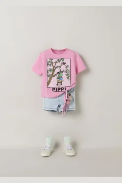 Nmfmuri Pippi Ss Nreg Top Box Sky