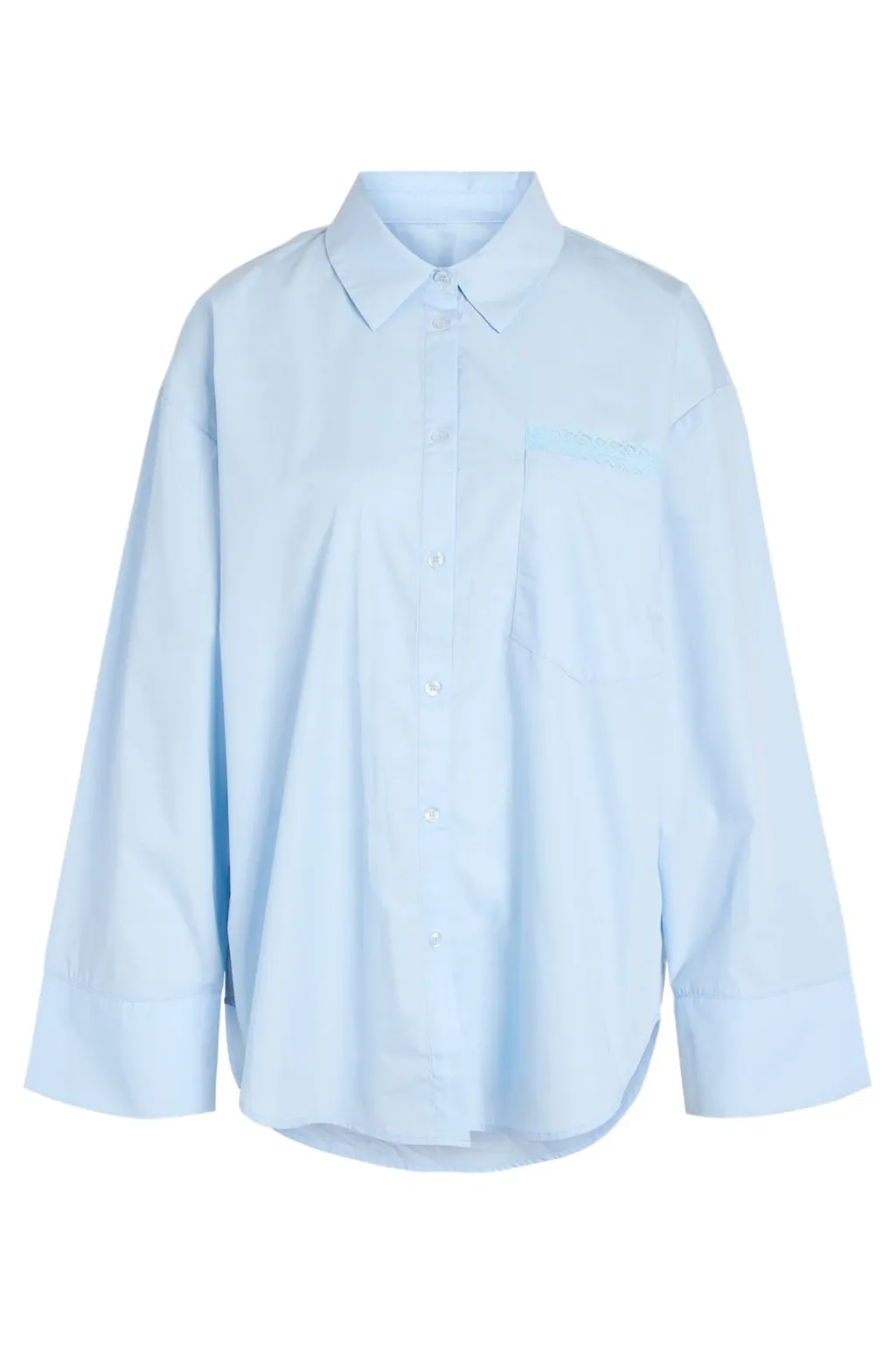 Nmfrida L/S Button Lace Shirt Tnt/17