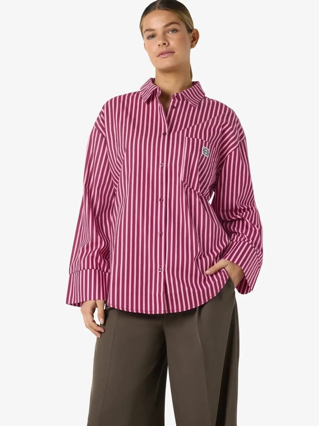 Nmfrida L/S Button Shirt Box