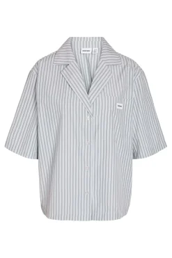 Nmfrida 2/4 Stripe Button Shirt