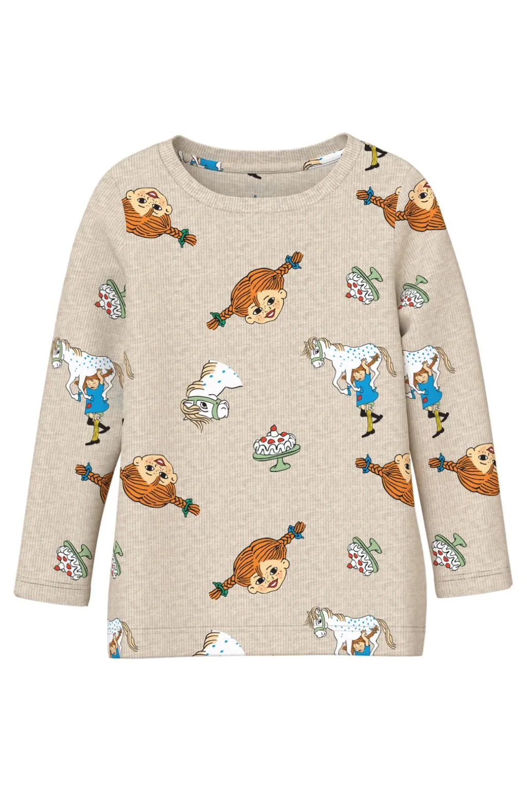 Nmfsoca Pippi Ls Top Sky