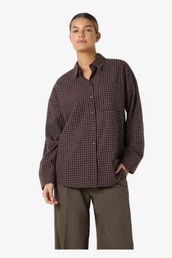 Nmhailey Zoe L/S Check Shirt