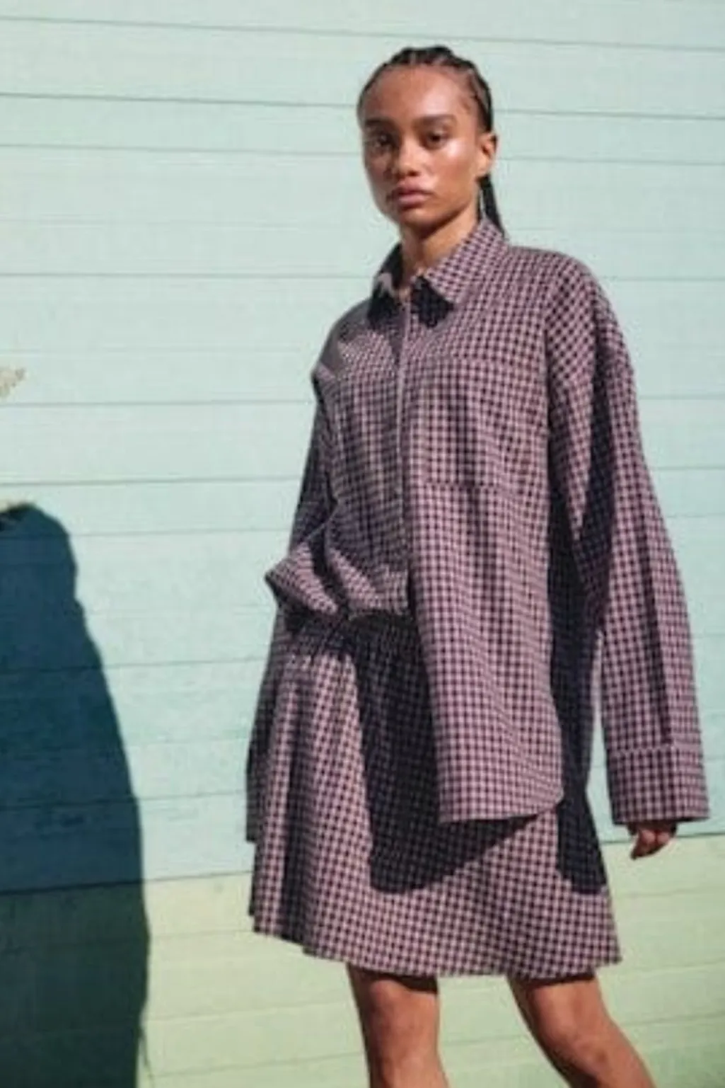 Nmhailey Zoe L/S Check Shirt Tnt/17