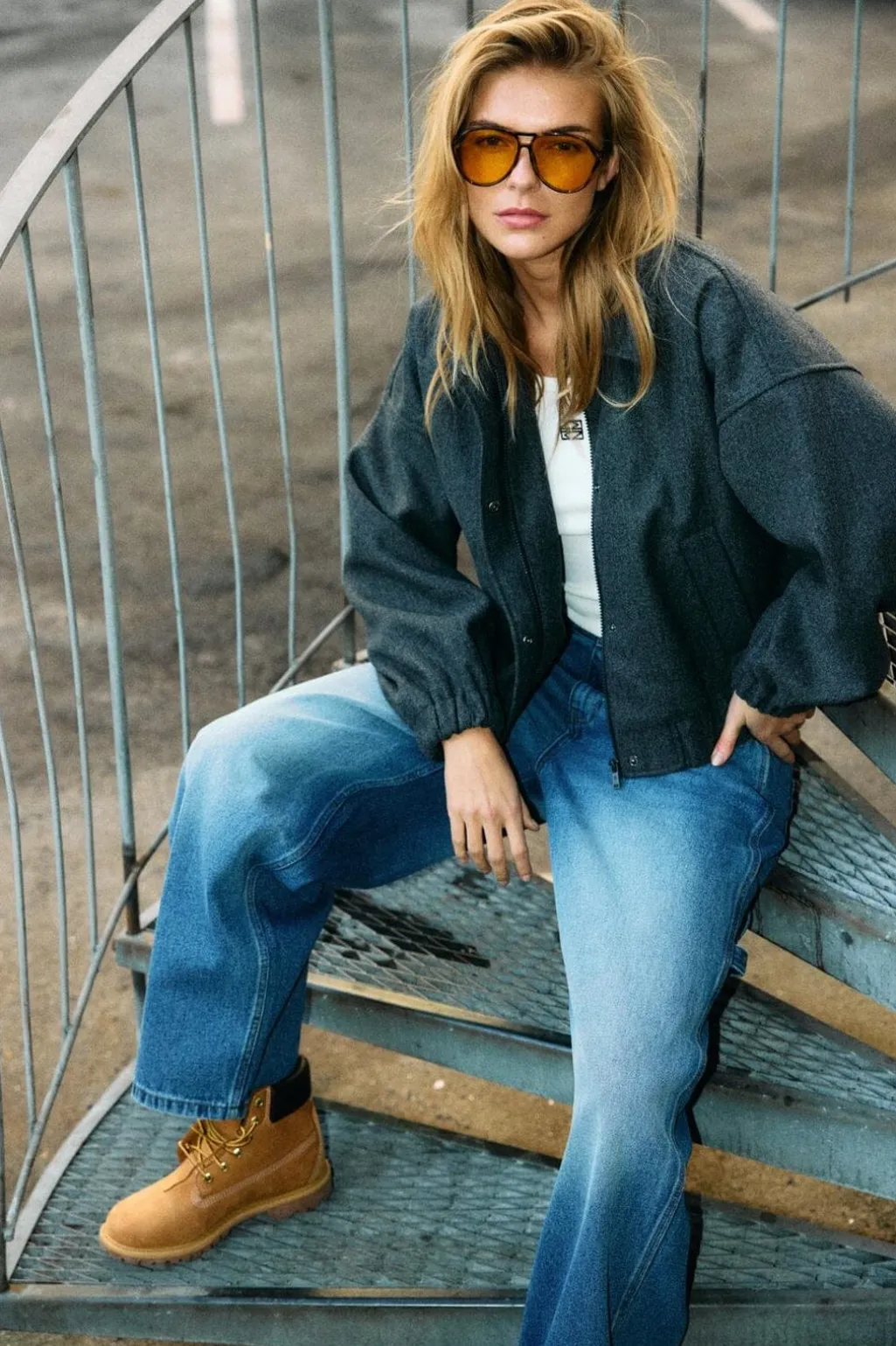 Nmjudy L/S Embr Top