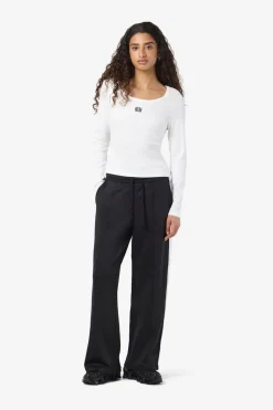 Nmjudy L/S Embr Top