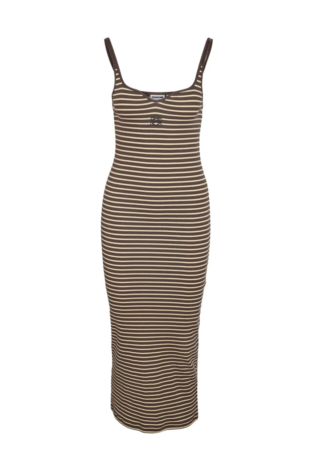 Nmjudy S/L Striped Midi Dress