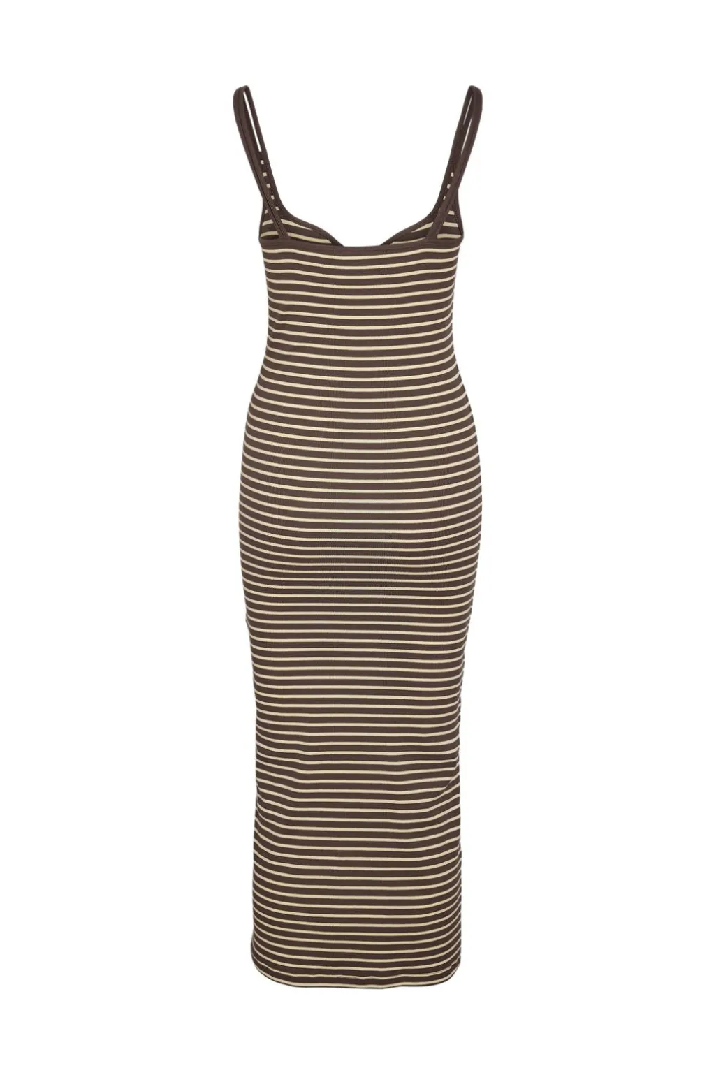 Nmjudy S/L Striped Midi Dress