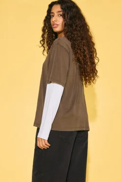 Nmkarla S/S Washed T-Shirt