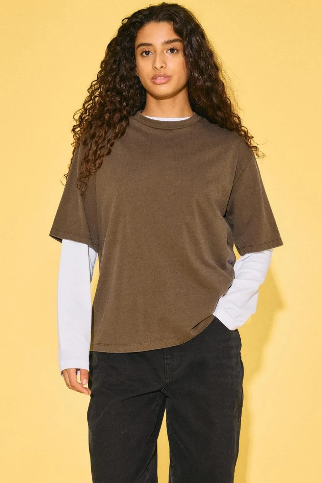 Nmkarla S/S Washed T-Shirt