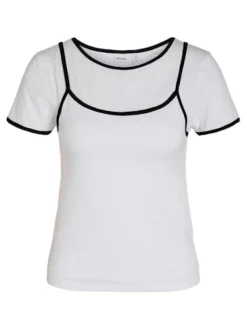 Nmkerry S/S Double Layer Top Tnt/14