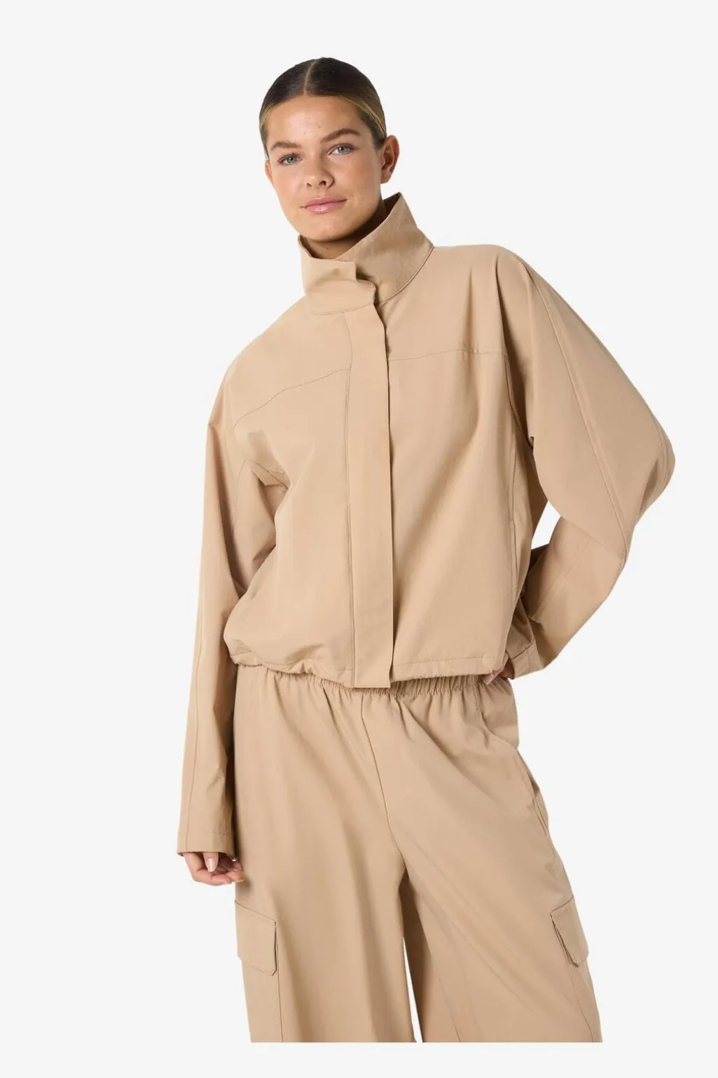 Nmkirby L/S Highneck Zip Jacket