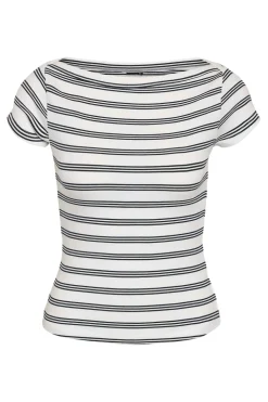 Nmmaya S/S Boatneck Top Fwd