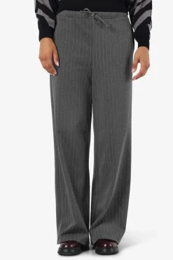 Nmmiel Nw Pinstripe Wide Pants Fwd