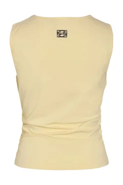 Nmmolly S/L O-Neck Ruching Top