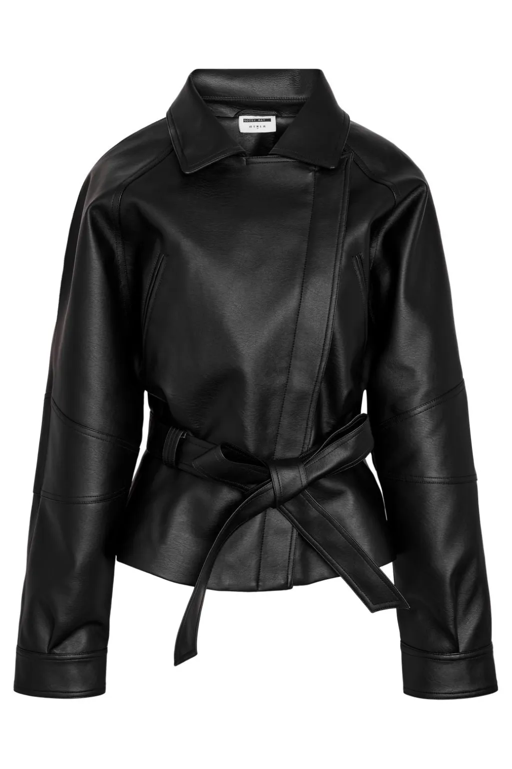 Nmpaula Waisted Pu Jacket /Tnt9