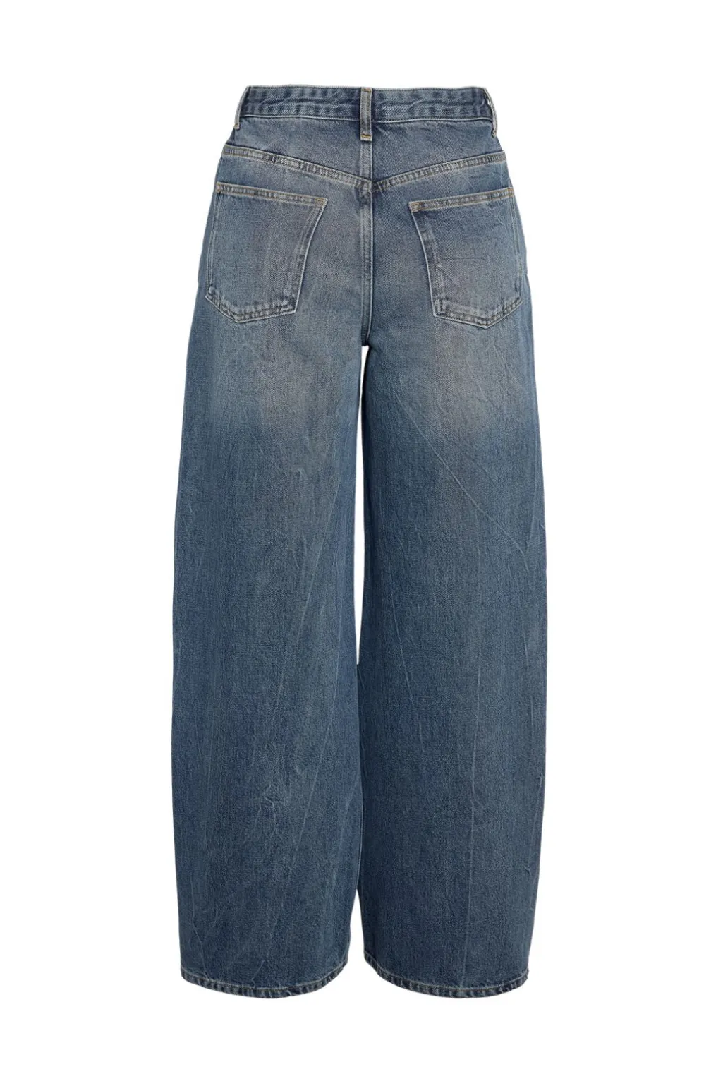 Nmsabine Nw X Over Wide Jeans Fo090Mb