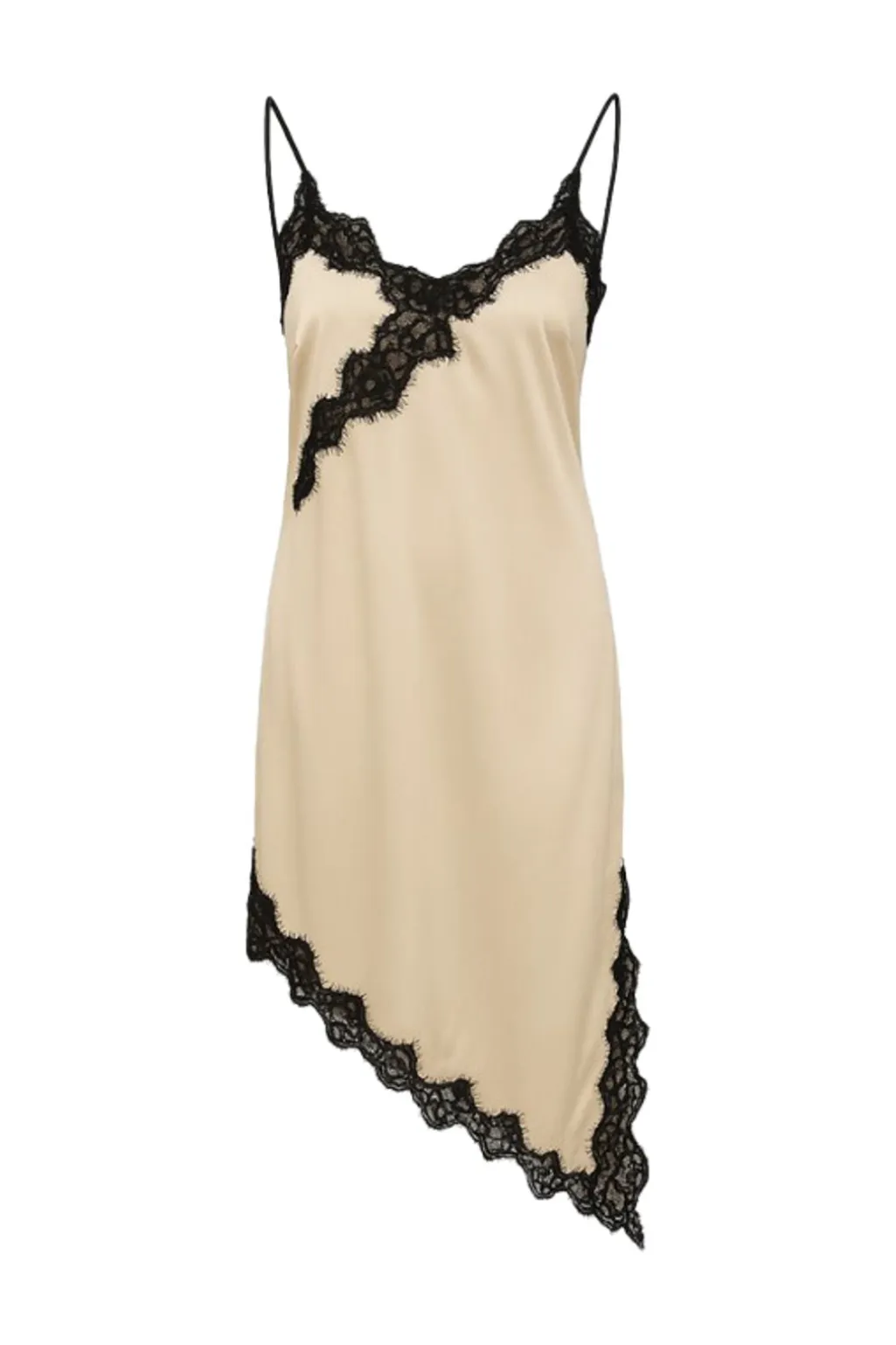 Nmsofie S/L Satin Lace Dress