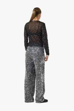 Nmstar Foil L/S High Neck Mesh Fwd