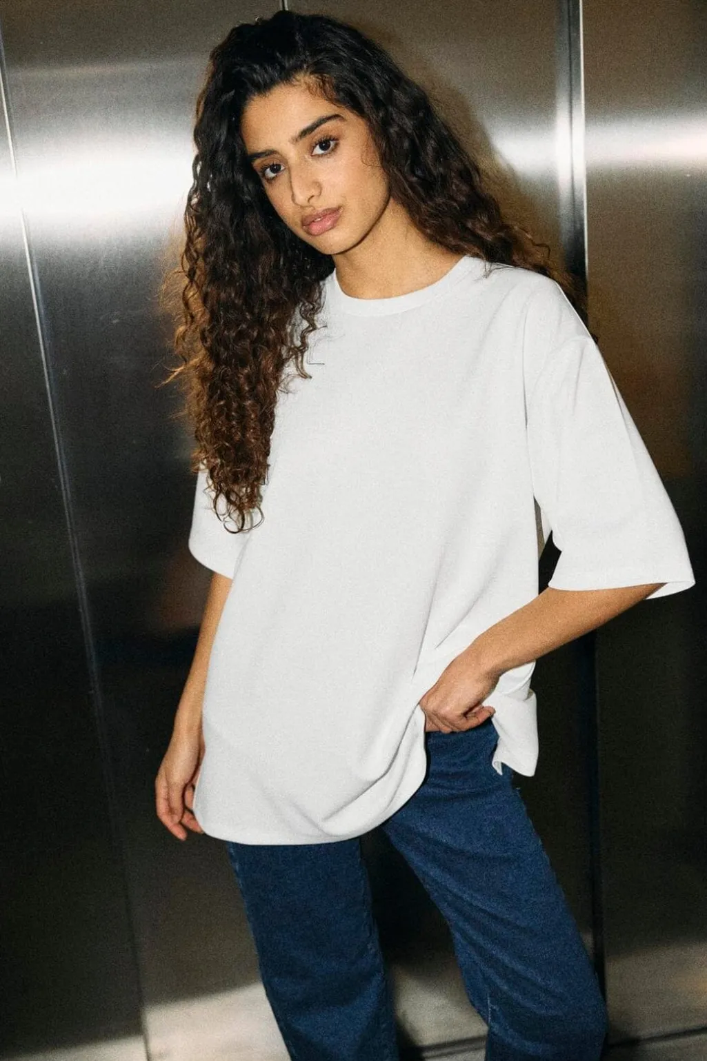 Nmtara S/S Oversize Bow T-Shirt