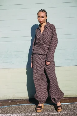 Nmtrix L/S Hook Check Shirt Tnt/17
