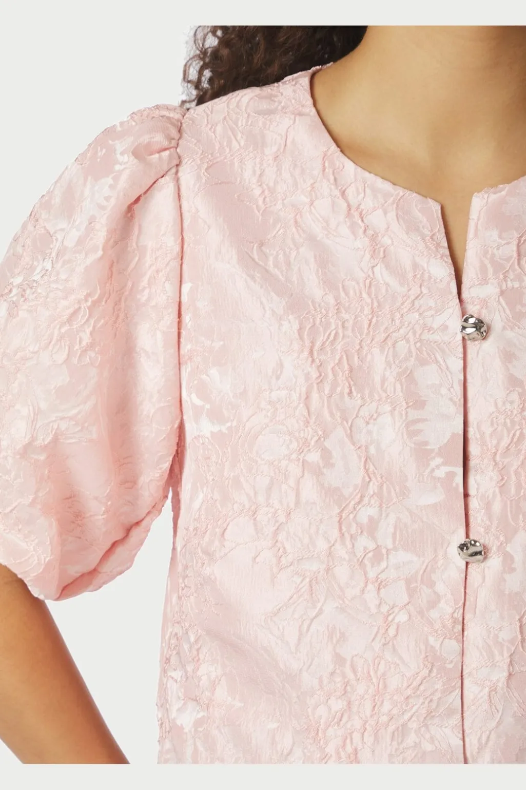Nnaisa Soft Brocade Blouse 168844