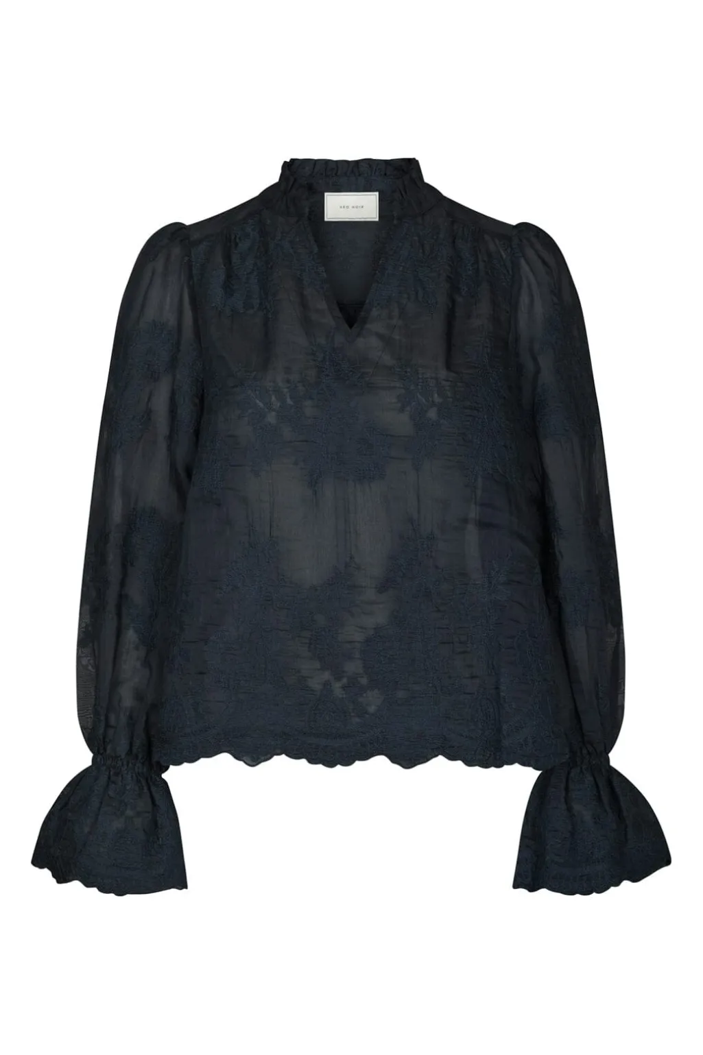 Nnamara Big Embroidery Blouse 163032