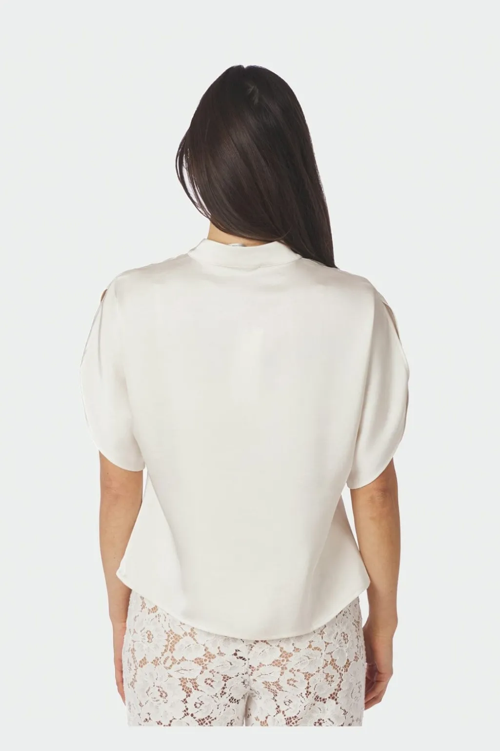Nnanelle Heavy Sateen Blouse 168286