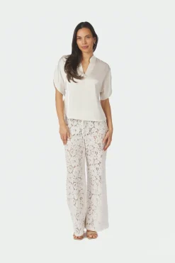Nnanelle Heavy Sateen Blouse 168286