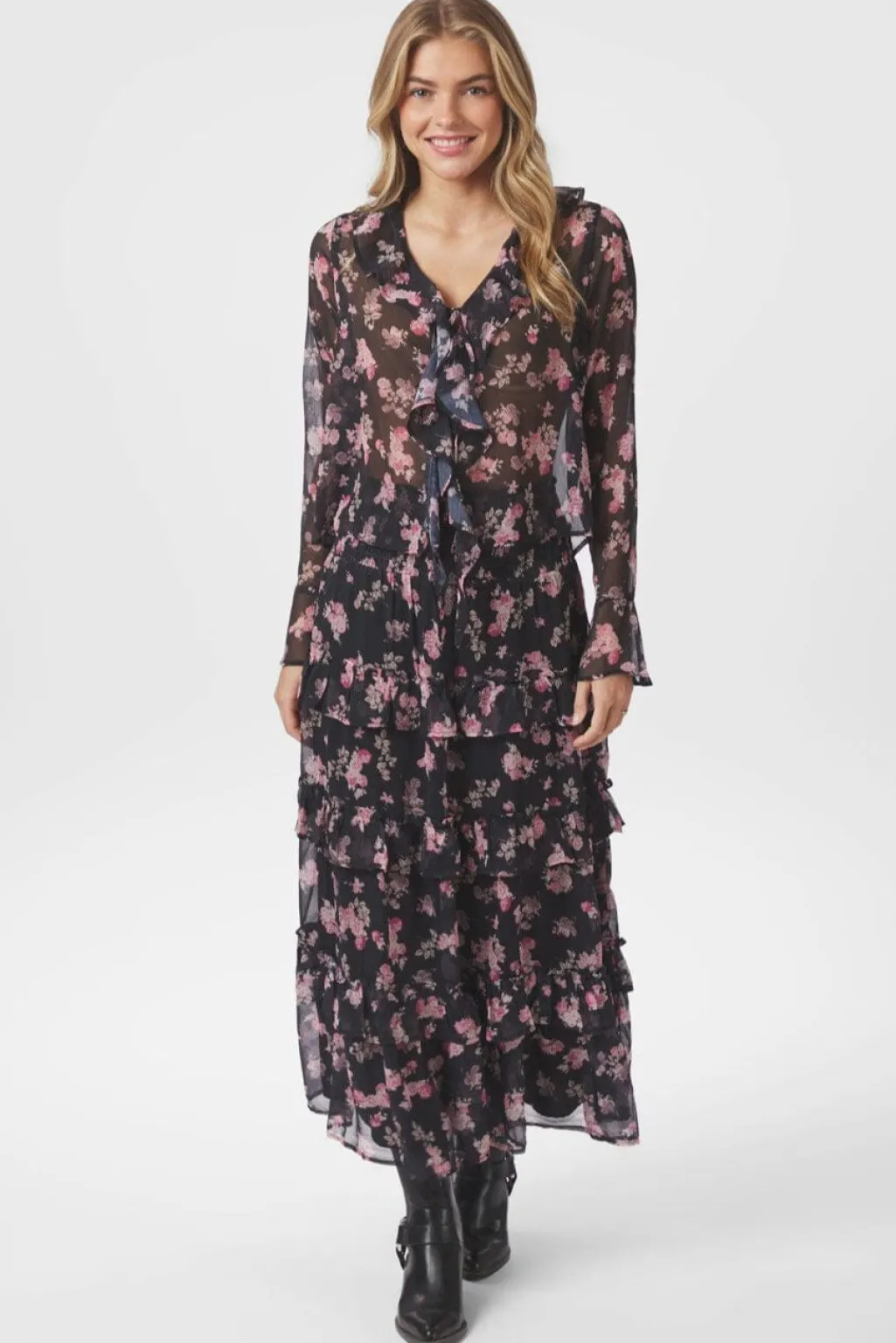 Nnanika Marigold Print Blouse 165527