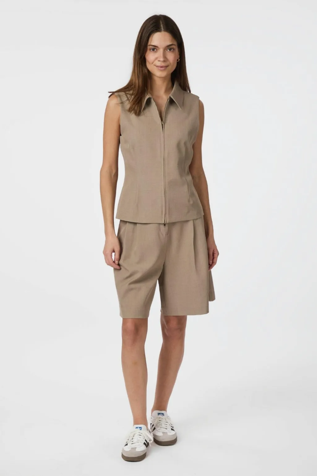 Nnannabella Structure Waistcoat 165355