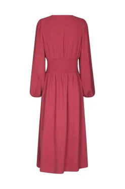 Nnannelie Solid Crepe Dress 169135